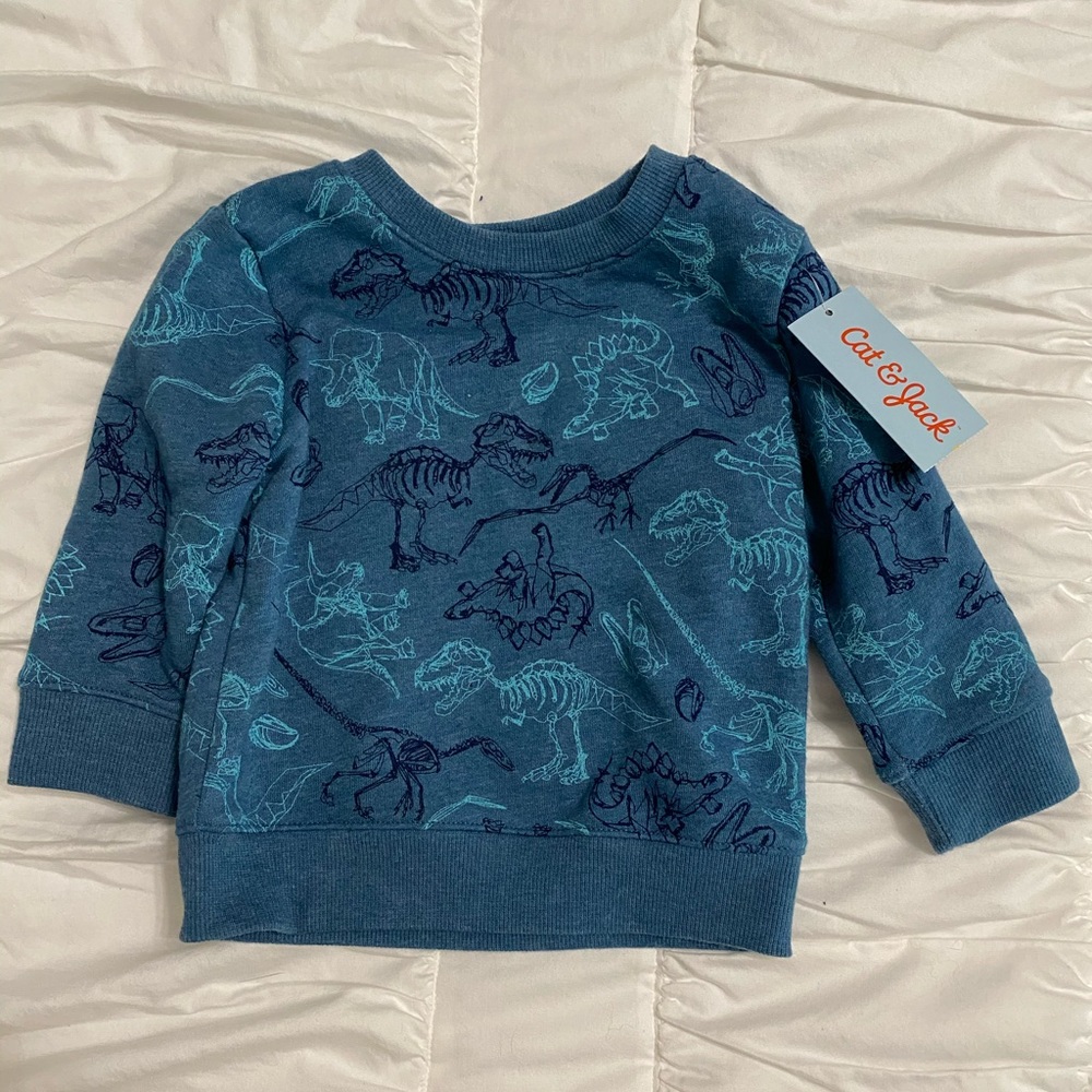 Toddler boys Dino sweater